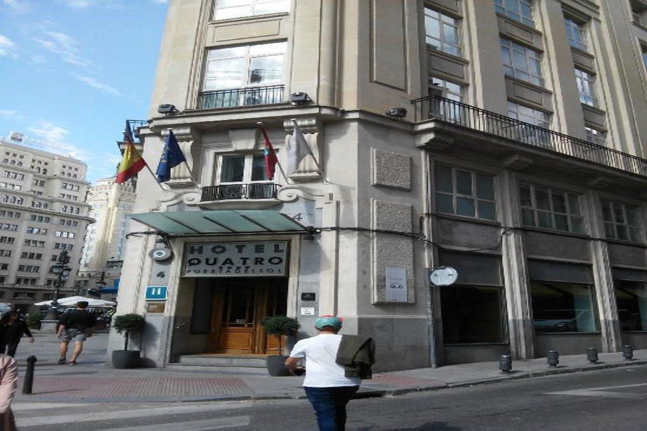 Quatro Puerta Del Sol Hotel Madri Exterior foto
