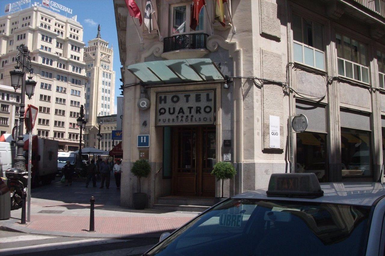Quatro Puerta Del Sol Hotel Madri Exterior foto